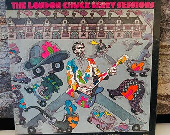Chuck Berry 1972 LP Vinyl The London Sessions Vintage