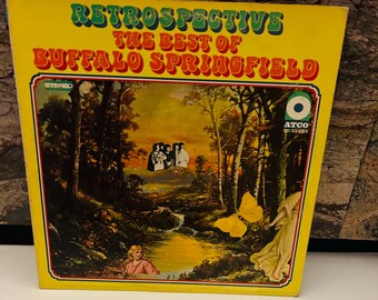 Buffalo Springfield 1969 Retrospective LP Vinyl Vintage