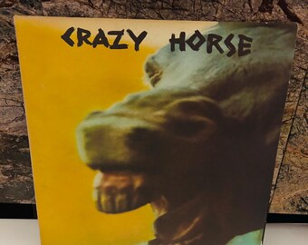 Crazy Horse 1971 LP Vinyl Album: Black Album