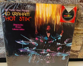 Ed Graham 1978 LP Hot Stix Vinyl LP Record