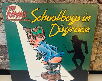 The Kinks 1975 LP Vinyl Schoolboys in Disgrace Album