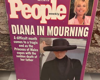 People Weekly Princess Diana Magazine April 1992