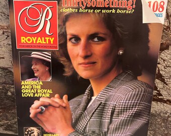 Royalty Magazine Princess Diana Magazine July 1991 Vol 10