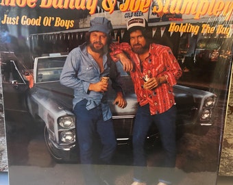 Moe Bandy & Joe Stampley Just Good Ol' Boys 1979 LP Vinyl Vintage