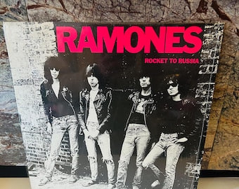 Ramones 1977 LP Rocket to Russia Album