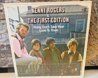 Kenny Rogers 1970 LP Vinyl Ruby Don't Take Your Love to Town Album
