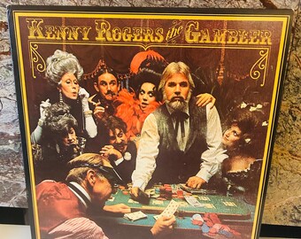 Kenny Rogers 1978 LP Vinyl The Gambler Album