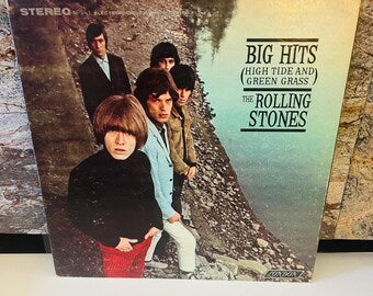 Rolling Stones 1966 LP Gatefold Vinyl Big Hits High Tide and Green Grass Album