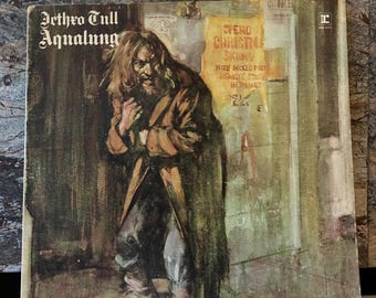 Jethro Tull 1971 LP Gatefold Vinyl Aqualung Album