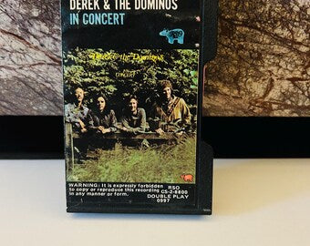 Derek & The Dominos in Concert 1973 Black Vintage Case Cassette
