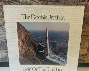 Doobie Brothers 1977 Vinyl Livin on the Fault Line LP Album