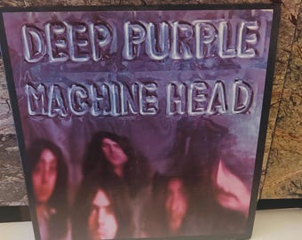 Deep Purple 1972 Gatefold Vinyl Machine Head LP Album