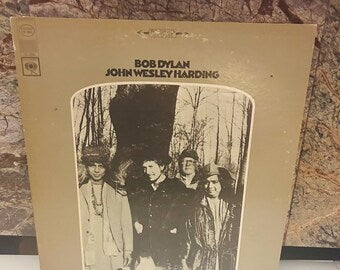 Bob Dylan 1968 Vinyl John Wesley Harding LP Album
