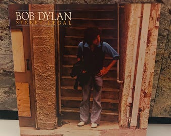 Bob Dylan 1978 Vinyl Street Legal LP Album