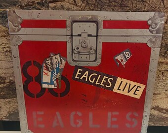 The Eagles 1980 Double Vinyl Live LP Album