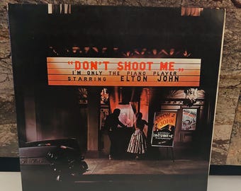 Elton John Gatefold 1972 Vinyl Album