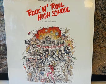 Rock 'N' Roll High School 1979 LP Vinyl Album