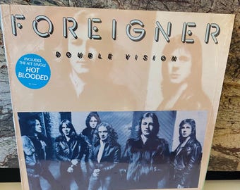 Foreigner 1978 Vinyl Double Vison LP Album