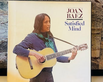 Joan Baez 1979 LP Box Set Four Vinyl Satisfied Mind Album