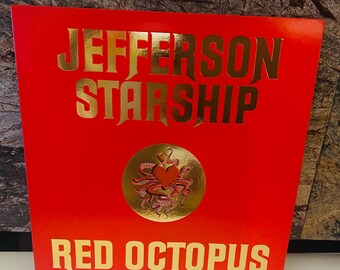 Jefferson Starship 1975 LP Vinyl Red Octopus Album