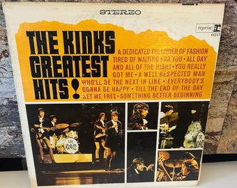 The Kinks 1966 LP Vinyl Greatest Hits Album