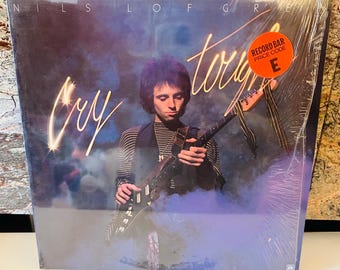 Nils Lofgren 1976 LP Vinyl Cry Tough Album