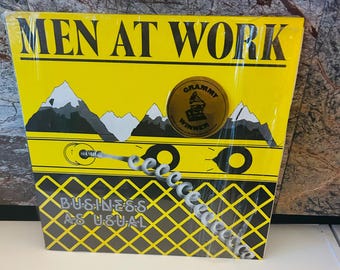 Men at Work 1982 Vinyl Business as Usual LP Album