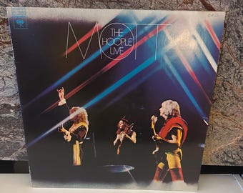 Mott the Hoople 1974 LP Vinyl Live Album