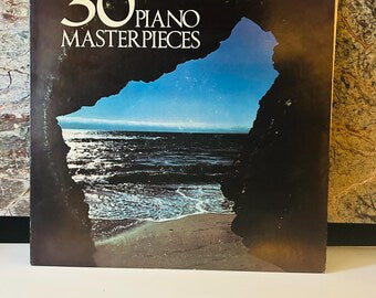 30 Piano Masterpieces LP Vinyl Record Various Artists Album