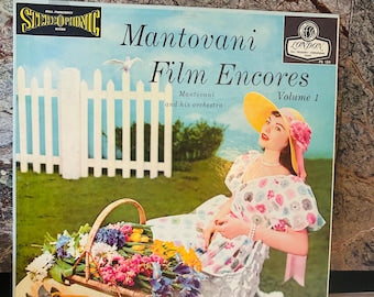 Mantovani Vinyl Record Film Encores Volume One Album
