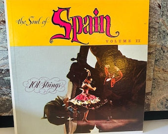 101 Strings Vinyl Record Soul of Spain Volume Two Album