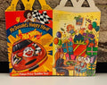 Hot Wheels Barbie Combo 1998 Happy Meal Box, McDonald's Box