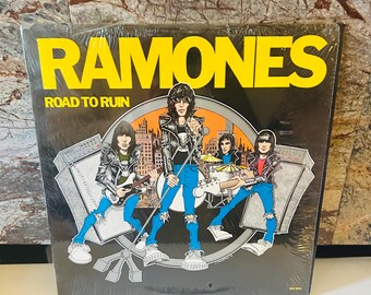 Ramones 1978 LP Vinyl Road to Ruin Album