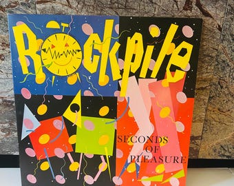 Rockpile 1980 LP Gatefold Vinyl Seconds of Pleasure Album