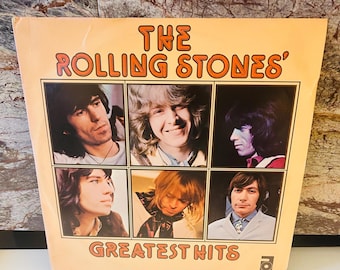 Rolling Stones 1977 Double Vinyl LP Greatest Hits Album