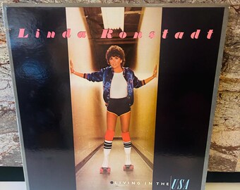 Linda Ronstadt 1978 Gatefold LP Vinyl Living in the USA Album