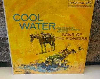 The Sons of the Pioneers 1964 LP Vinyl Cool Water Album