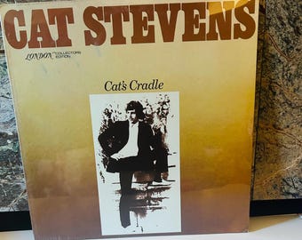 Cat Stevens 1977 Sealed LP Vinyl Cat's Cradle Album
