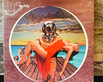 10cc 1977 Gatefold LP Vinyl Deceptive Bends Album