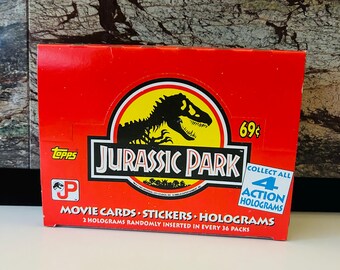 Jurassic Park 1992 Keepsake Storage Box