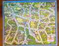 Babysitters Club 1989 Game Board Display 19 by 22 inches Map of Stoneybook