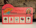 Sweet Valley High 1988 Game Board Display 6 by 10 inches, Pink Style