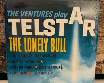 The Ventures 1981 LP Vinyl Play Telstar Album