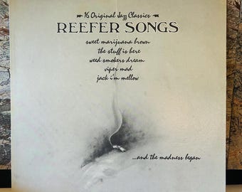 Reefer Songs 1976 LP Album with Various Artists