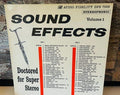 Sound Effects 1960 LP Vinyl Volume 1 Album