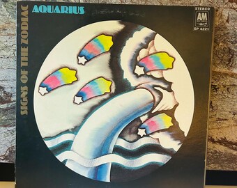 Aquarius 1969 LP Signs of the Zodiac Vinyl Gatefold Album