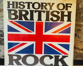 History of British Rock 1976 Double LP Vinyl Album