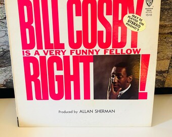 Bill Cosby 1964 Vinyl Bill Cosby is a Very Funny Fellow Right Album