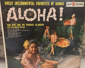 Aloha! LP Vinyl Record - Sam Koki & The Paradise Islanders