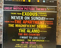 Great Motion Picture Themes 1960 LP Vinyl Record Album